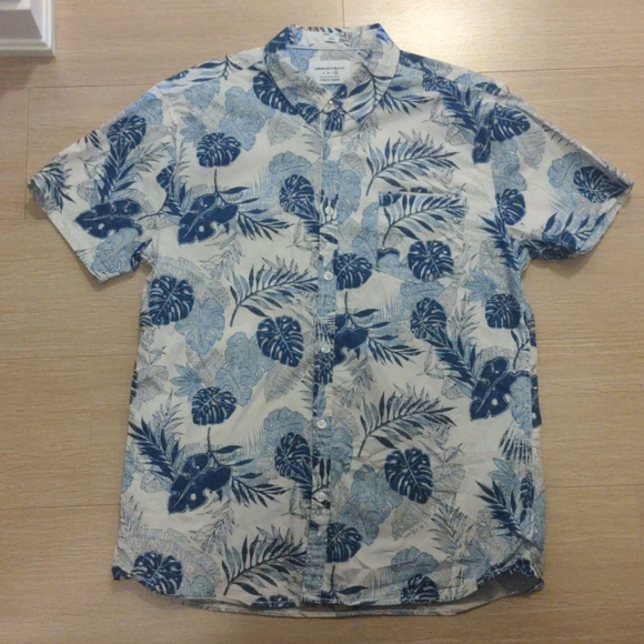 Paper Denim & Cloth Other - Paper Denim & Cloth Slim Short Sleeve Dress Shirt